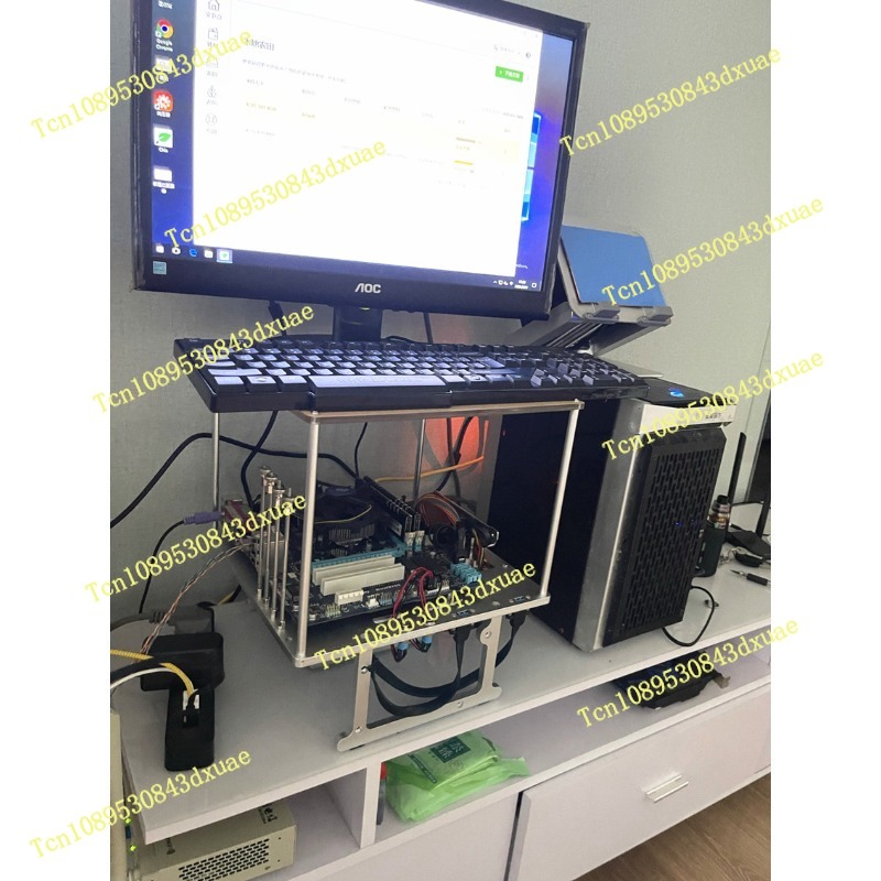 Boîtier d'ordinateur en alumin - Aluminum Open Frame Test Bench Water Cooling avis et prix