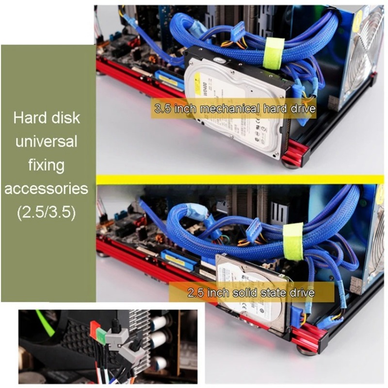 Banc de test PC ATX Boîtier d' - Aluminum Open Frame Test Bench Water Cooling avis et prix